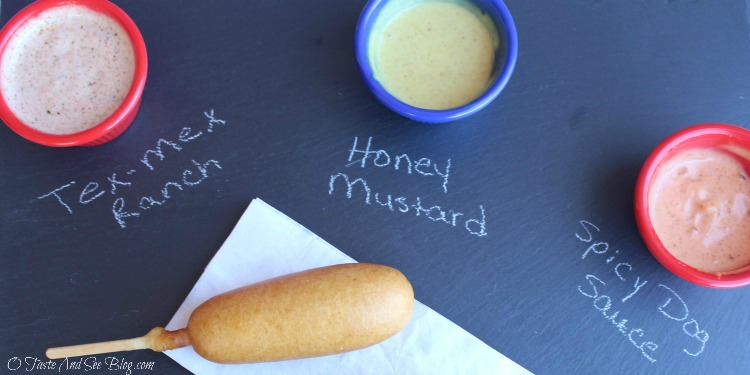 State Fair Corn Dogs and Awesome Sauces #ad