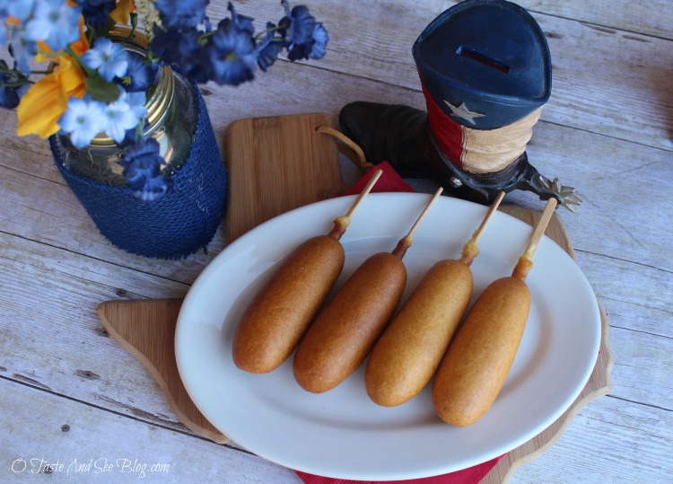 State Fair Corn Dogs and Awesome Sauces #ad