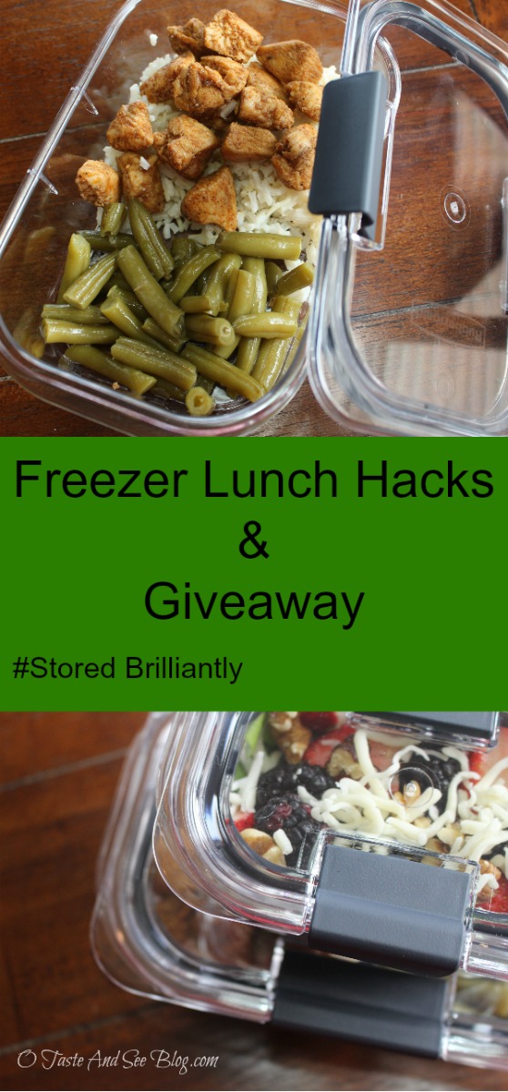 Freezer Lunch Hacks #StoredBrillaintly #ad