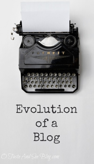 evolution of a blog 