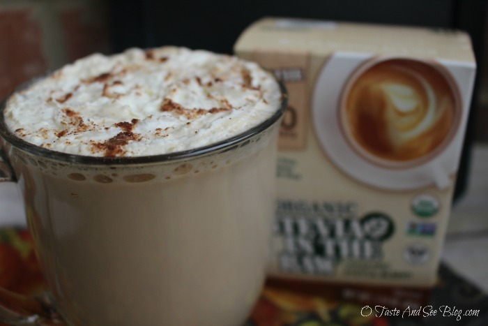  Pumpkin Spice Latte #OrganicStevia #InTheRaw #ad