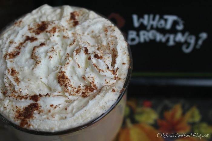 Pumpkin Spice Latte #OrganicStevia #InTheRaw #ad