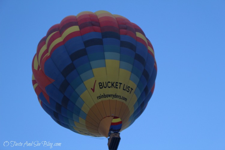 Hot Air Balloon Ride Bucket List