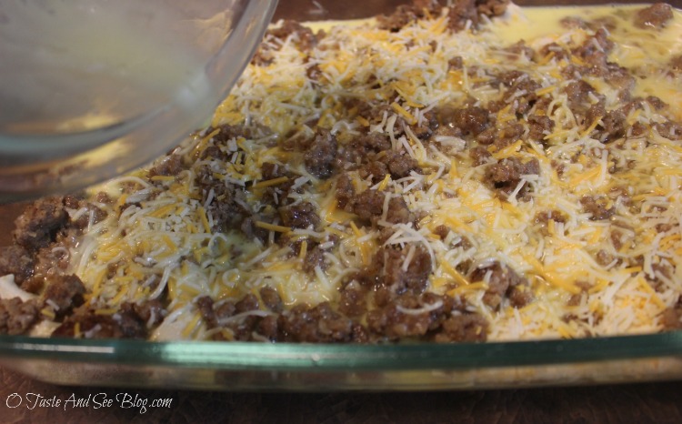 Sausage Egg and Biscuit Casserole
