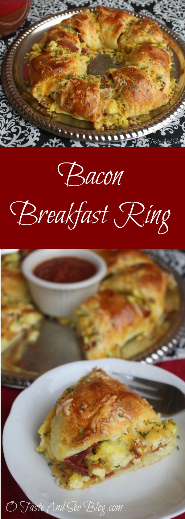Bacon Breakfast Ring #ad #MadeWithLove #HEB