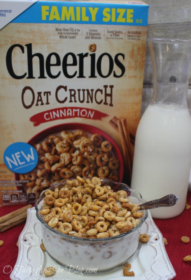 Cheerios Oat Crunch #CheeriosOatCrunch #ad
